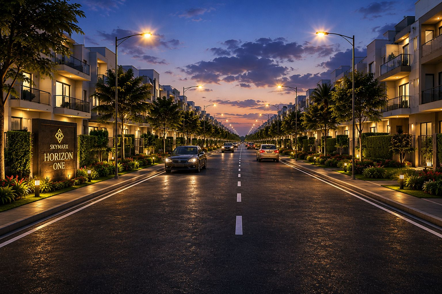 SkyMarx Horizon One Planned Streetscape and Infrastructure